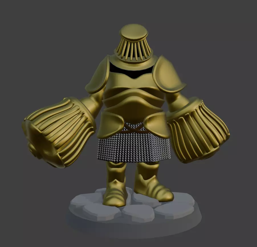 Iron Shakespeare Fear and Hunger 3D print model_4