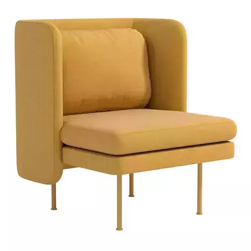 Bloke Velvet Lounge Chair