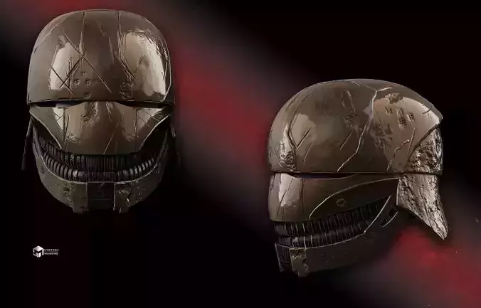 Stranger Qimir helmet