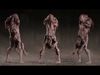 Mutated Horror Creature Low-poly 3D model_1