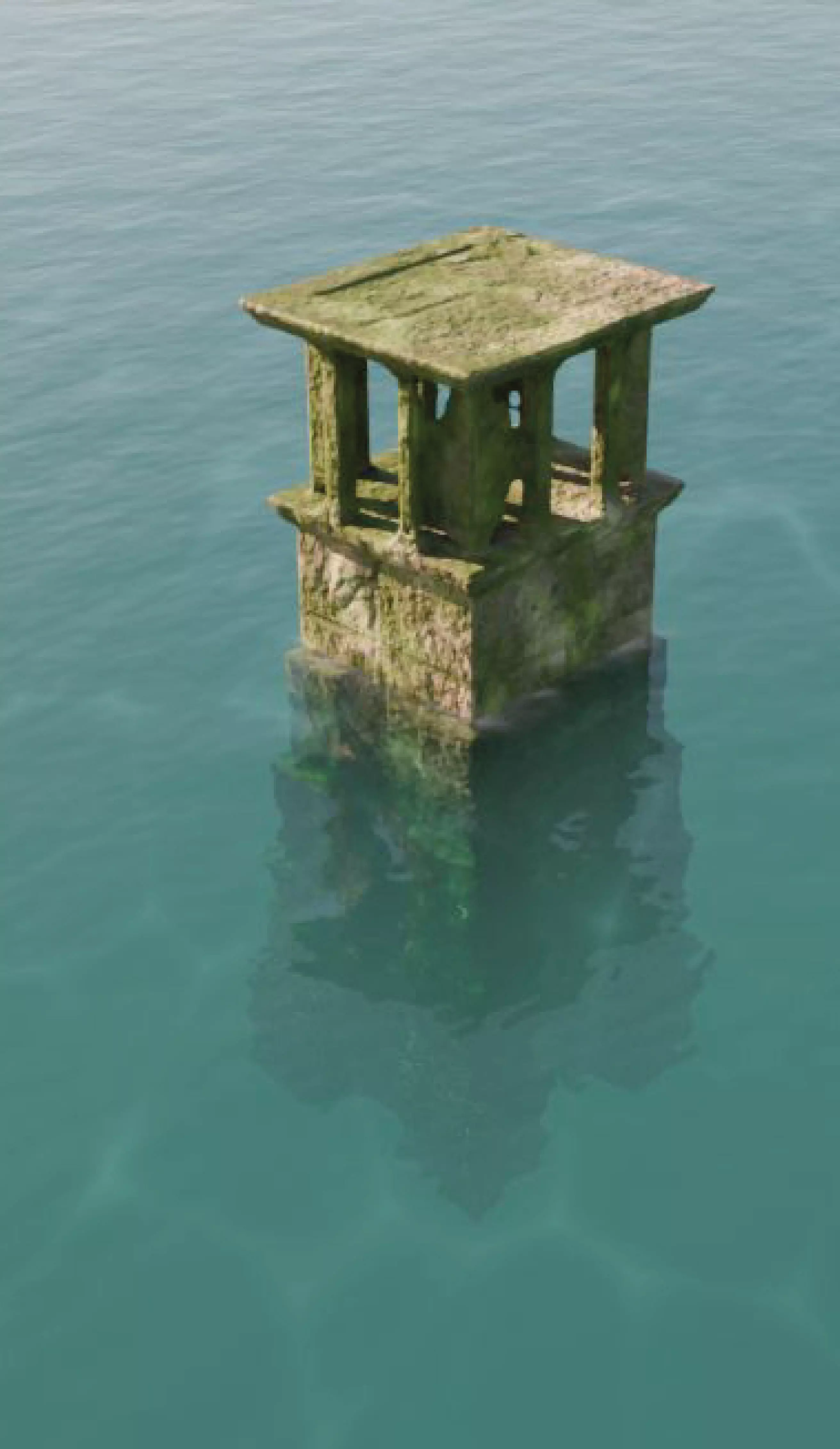 Crystal Water Tower Torre de Agua Cristalina  3D model_5