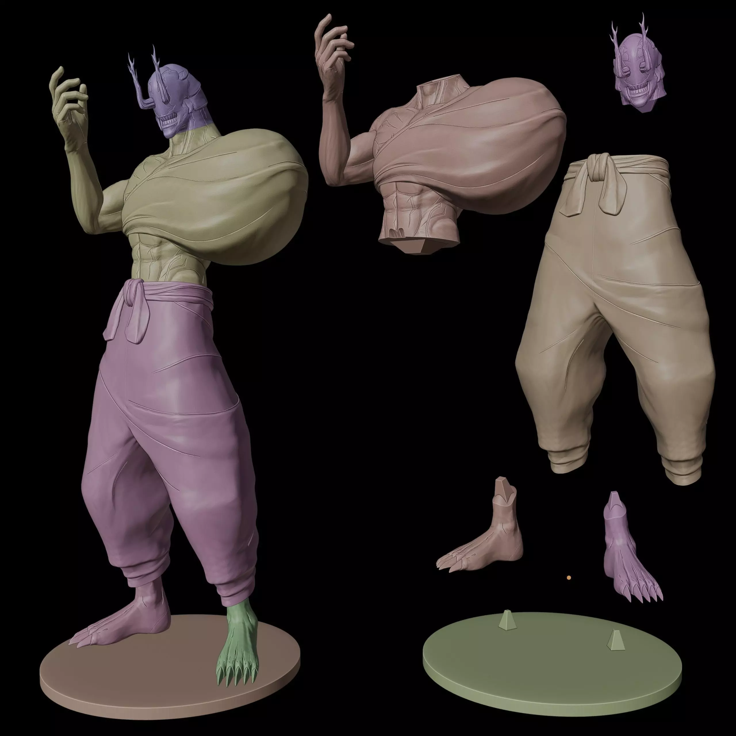 Hanami 3D print model_12