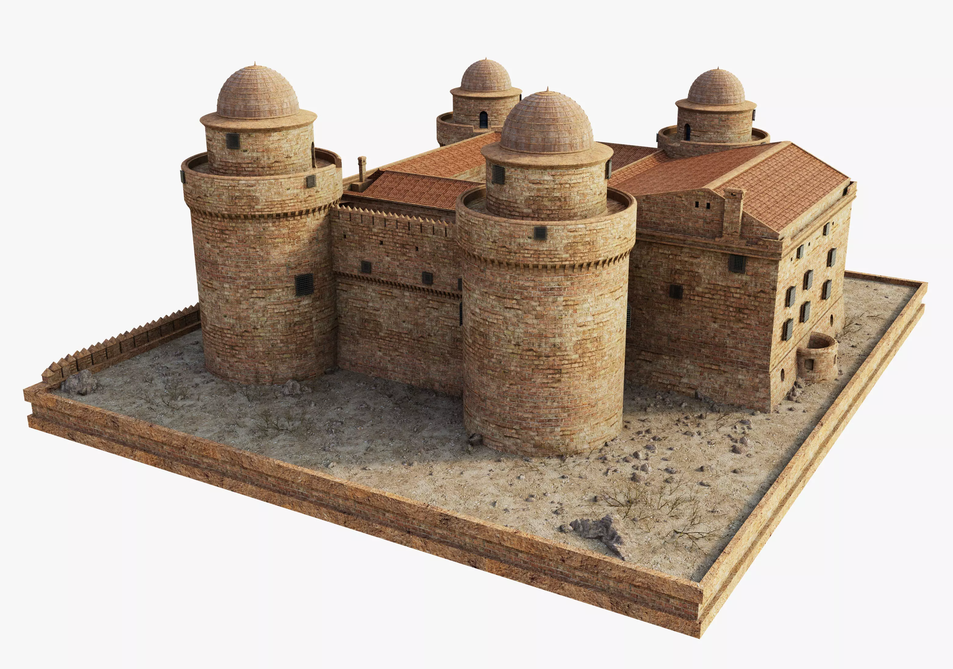 Calahorra Castle 3D model