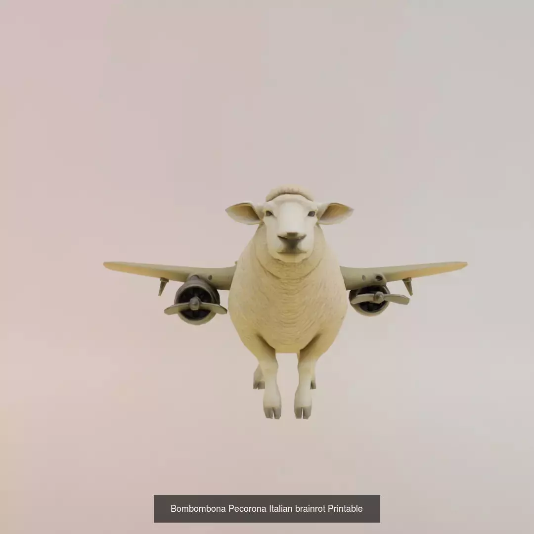 Italian brainrot Characters Printable v3 3D Model Collection_7