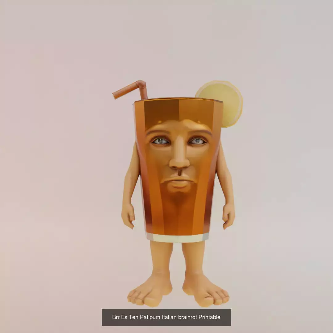 Italian brainrot Characters Printable v3 3D Model Collection_9
