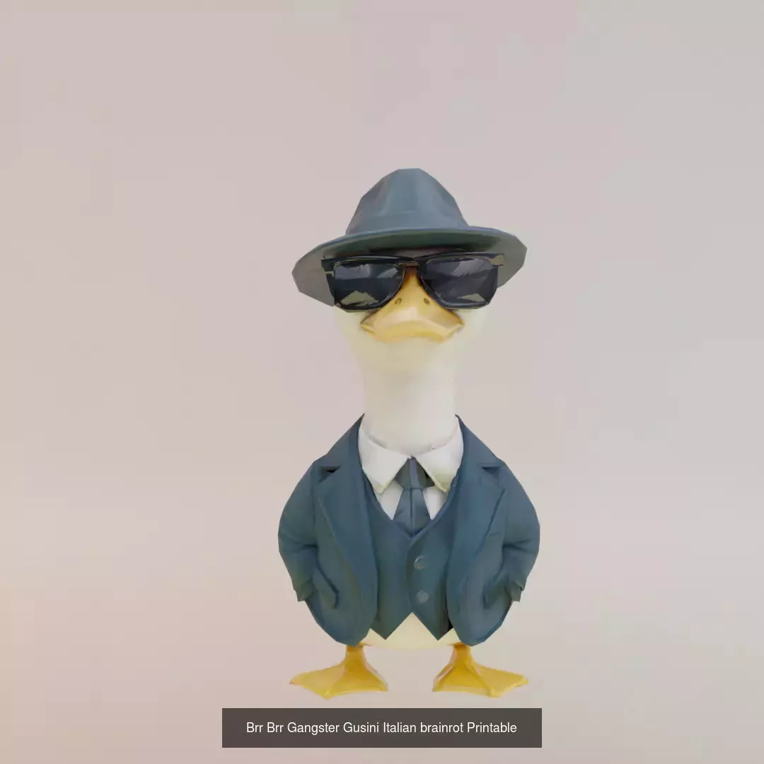 Italian brainrot Characters Printable v3 3D Model Collection_8