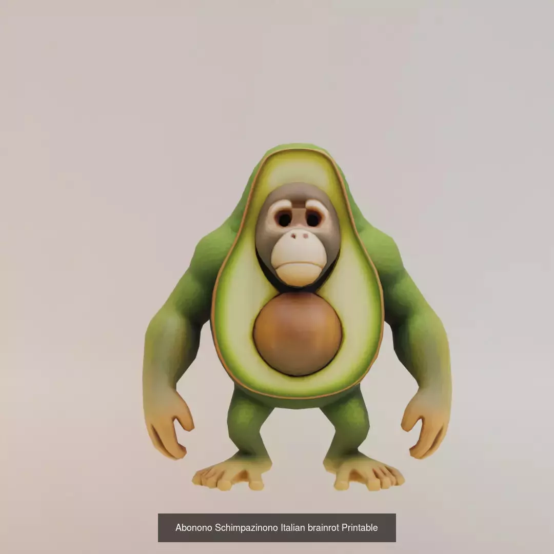 Italian brainrot Characters Printable v3 3D Model Collection_2