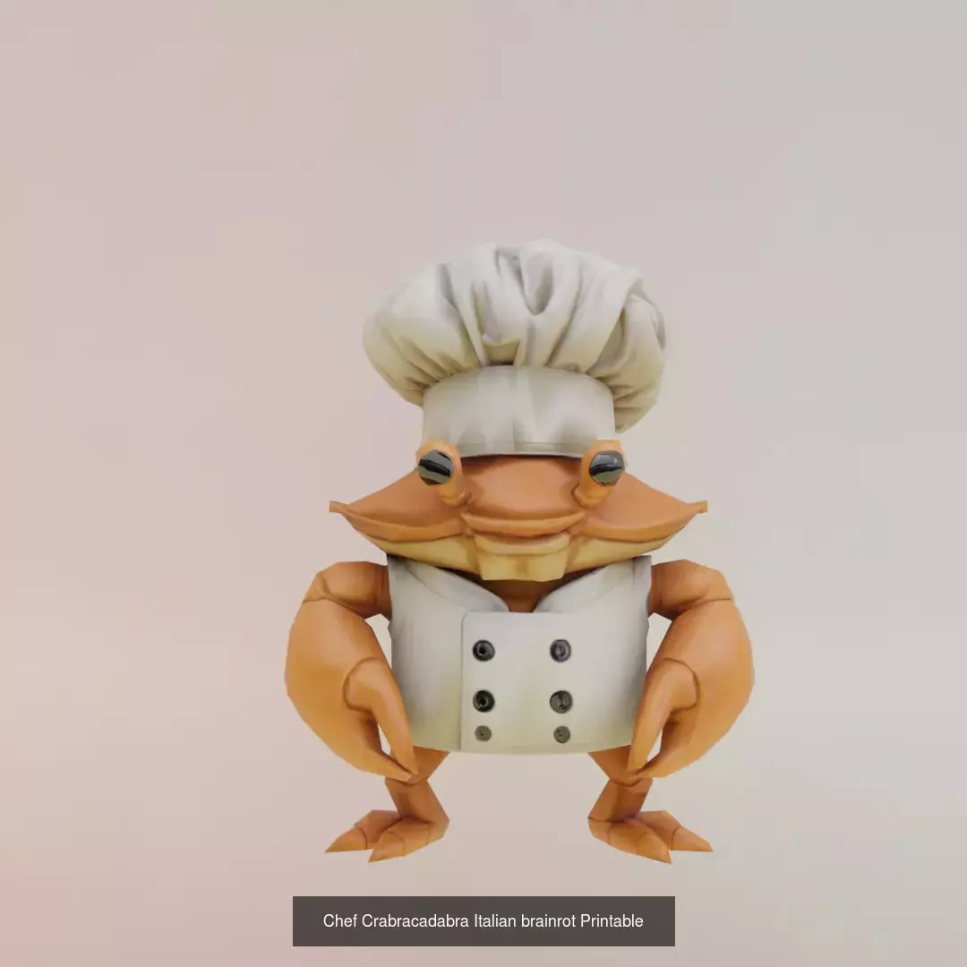 Italian brainrot Characters Printable v3 3D Model Collection_10