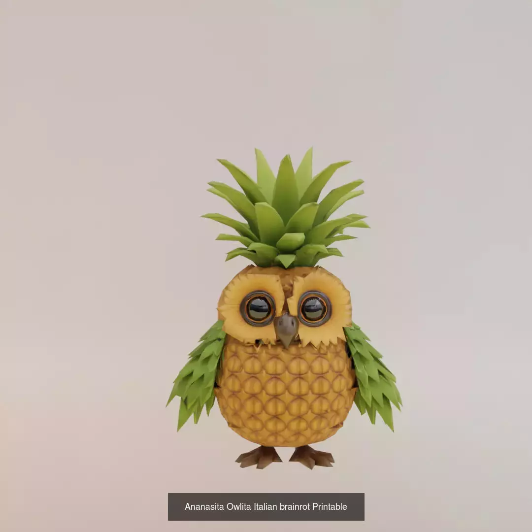 Italian brainrot Characters Printable v3 3D Model Collection_3