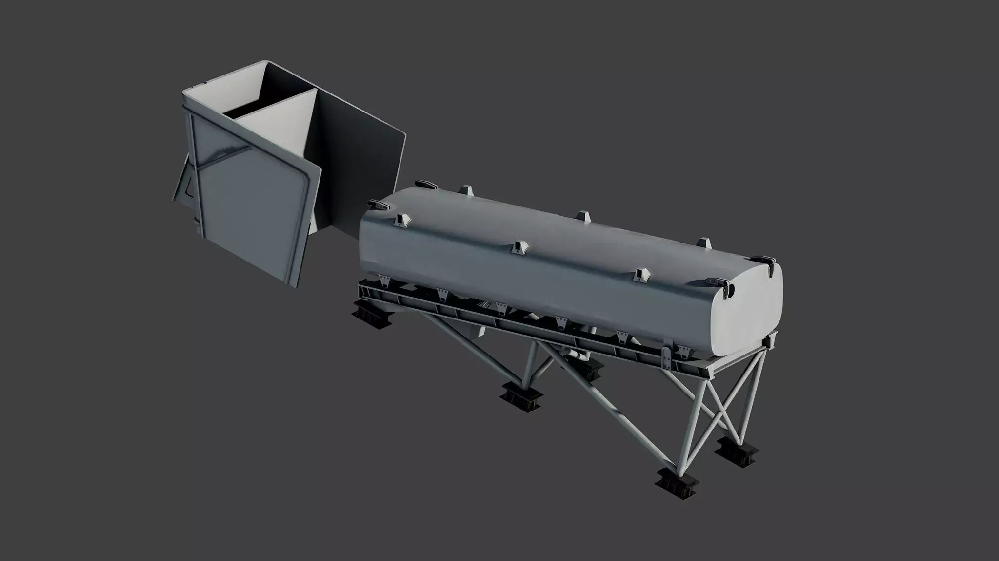 OTOMAT Missile Launchers 3D model_2