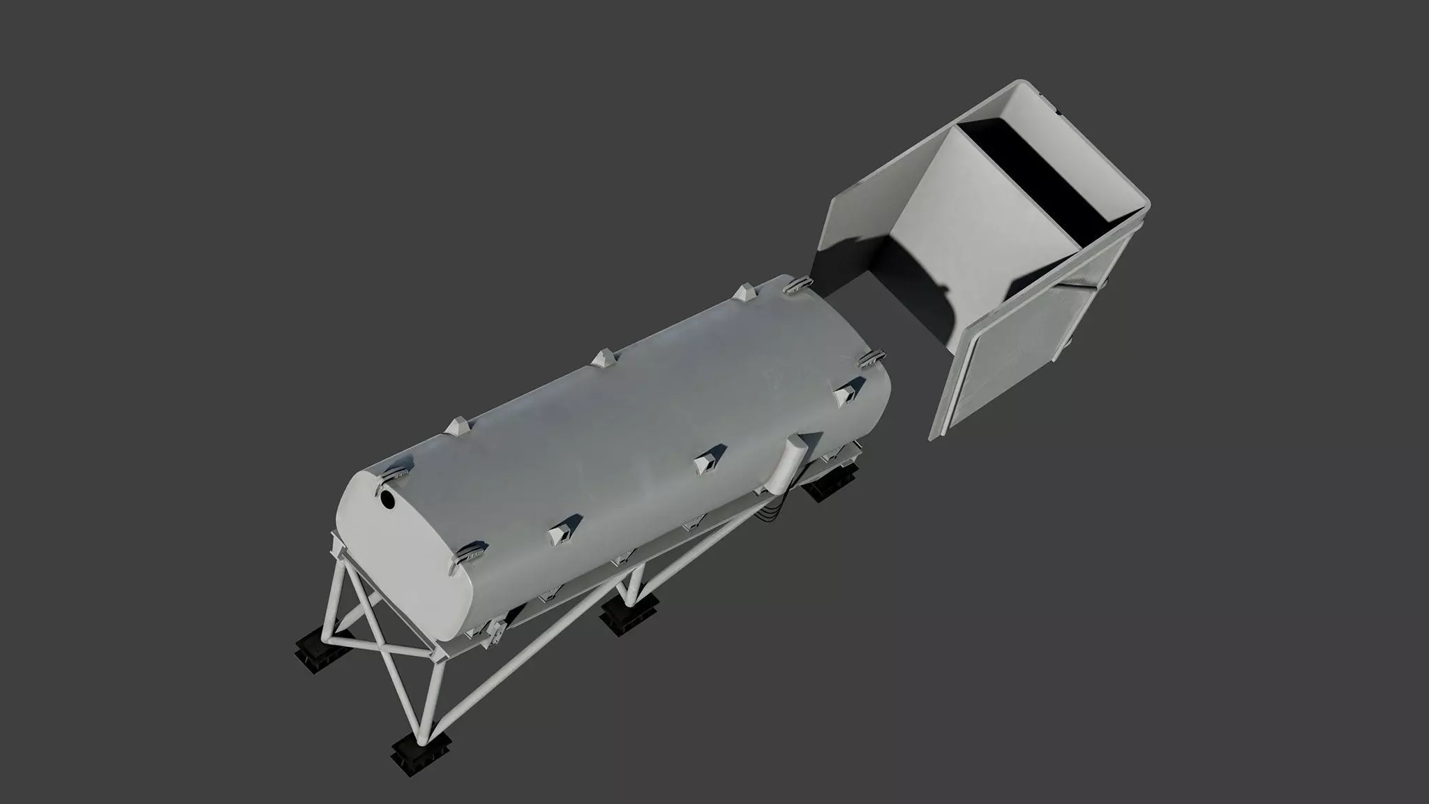 OTOMAT Missile Launchers 3D model_3
