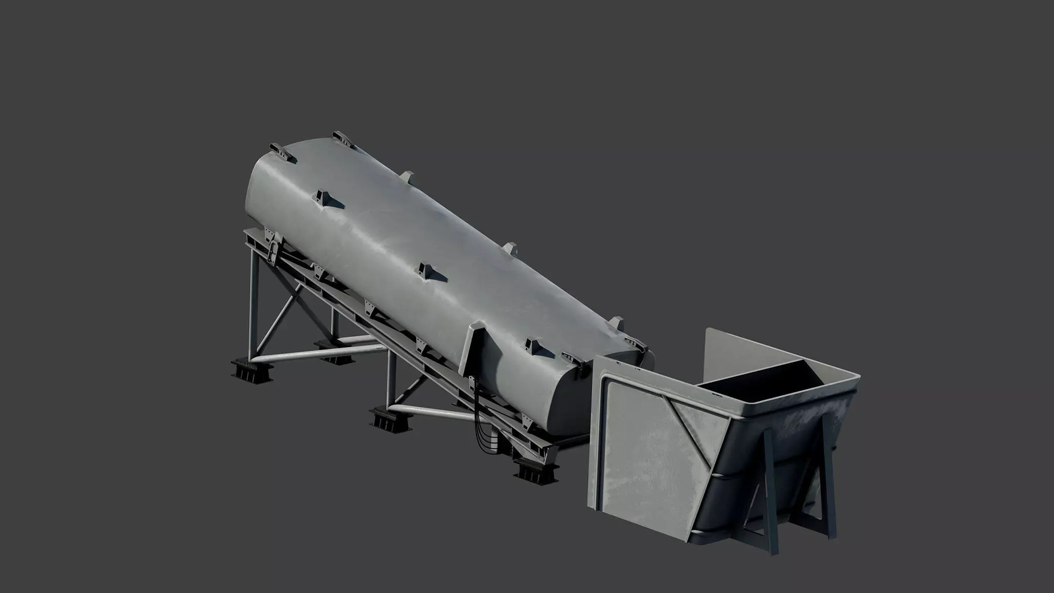 OTOMAT Missile Launchers 3D model_1