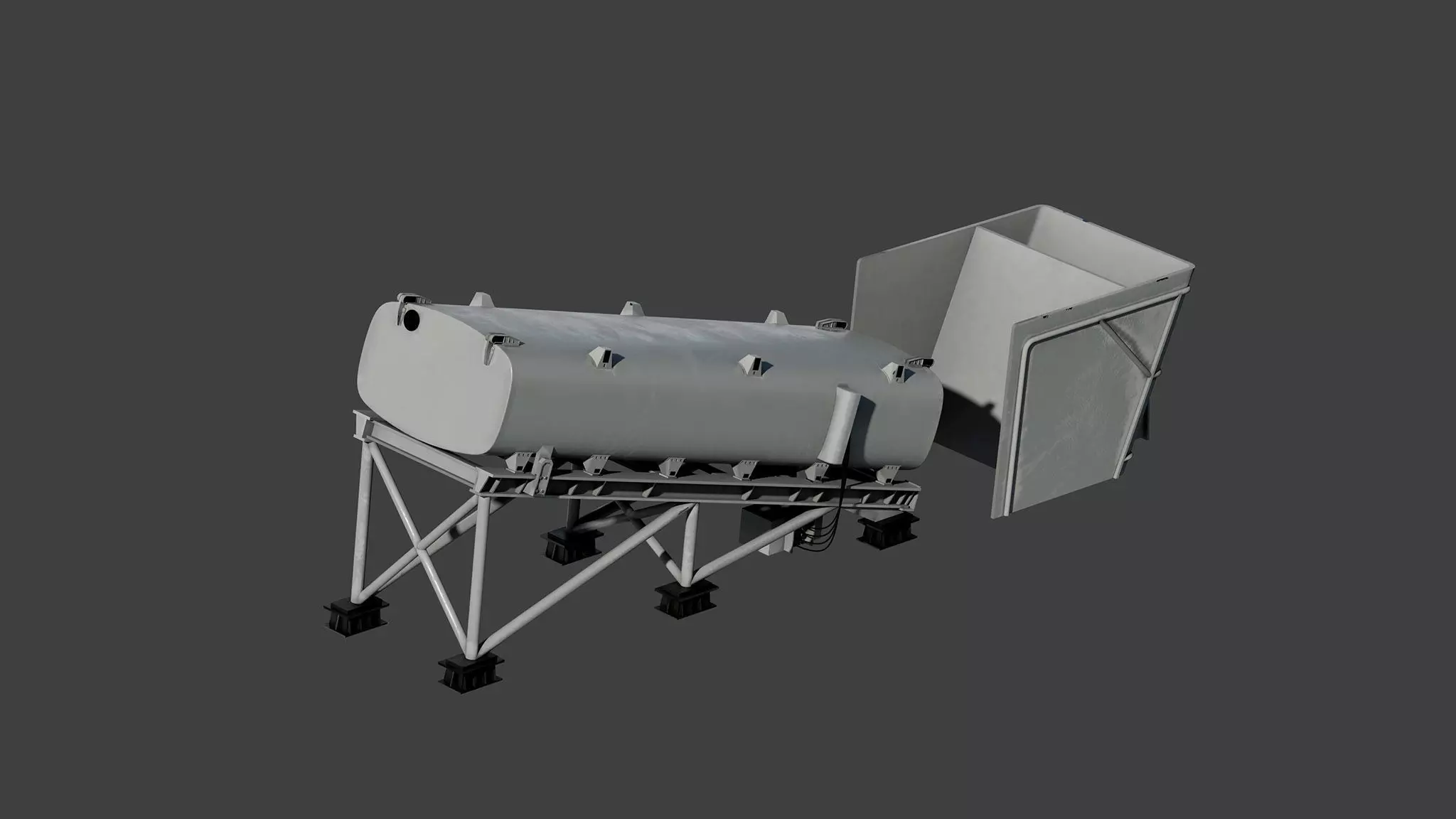 OTOMAT Missile Launchers 3D model_5