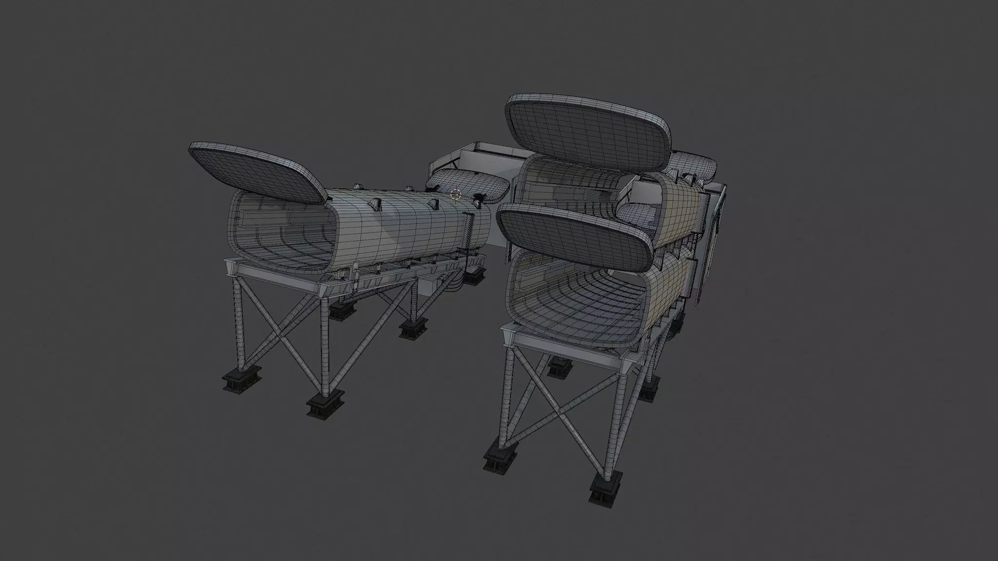 OTOMAT Missile Launchers 3D model_8