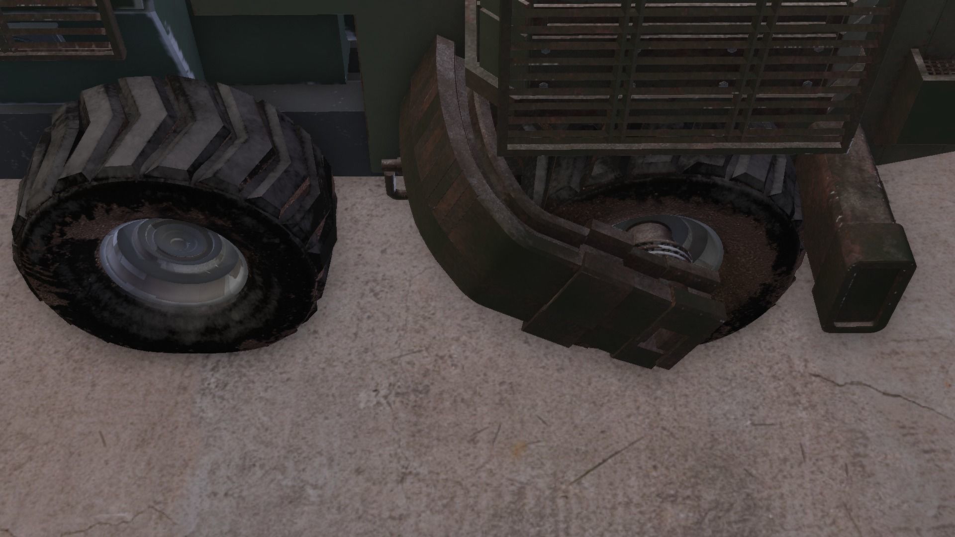 Armored Vehicle high poly concept 3D model_16