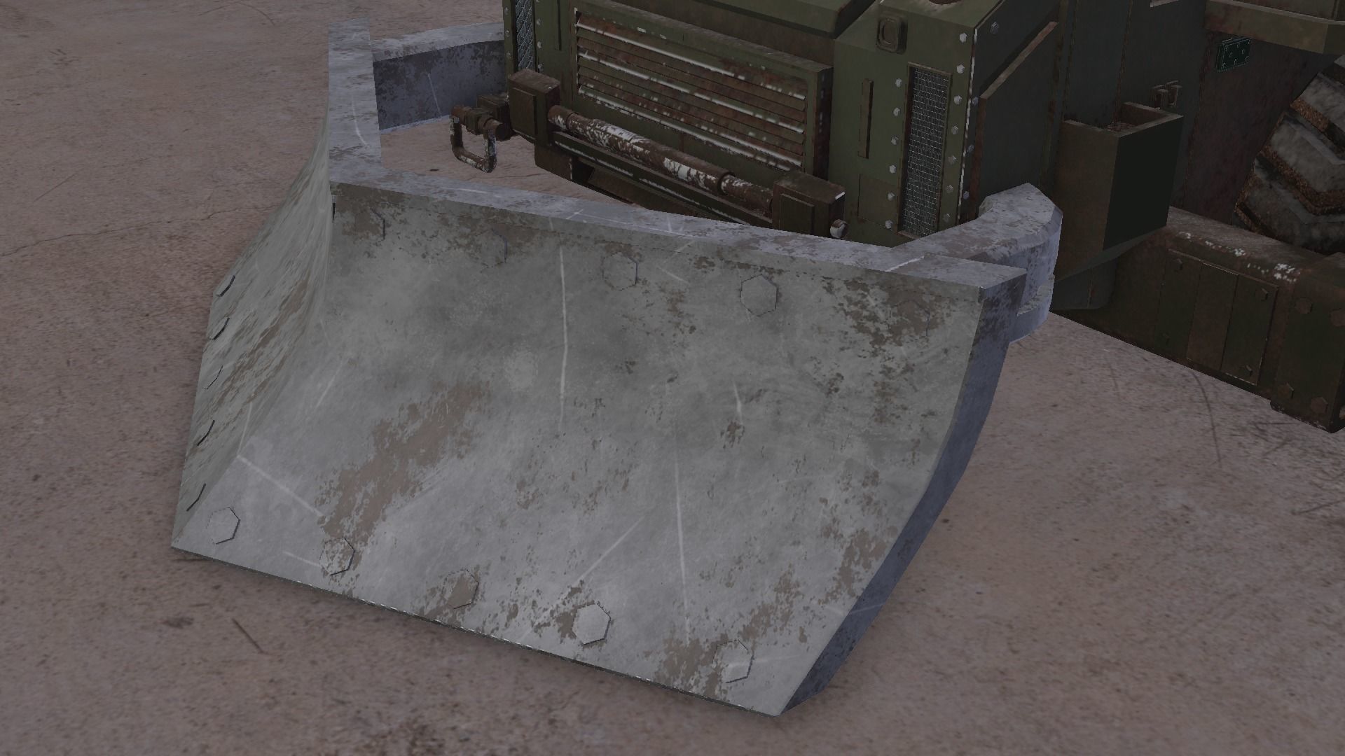 Armored Vehicle high poly concept 3D model_7