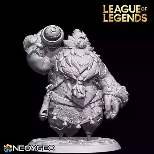 BARD - LEAGUE OF LEGENDS 3D print model
