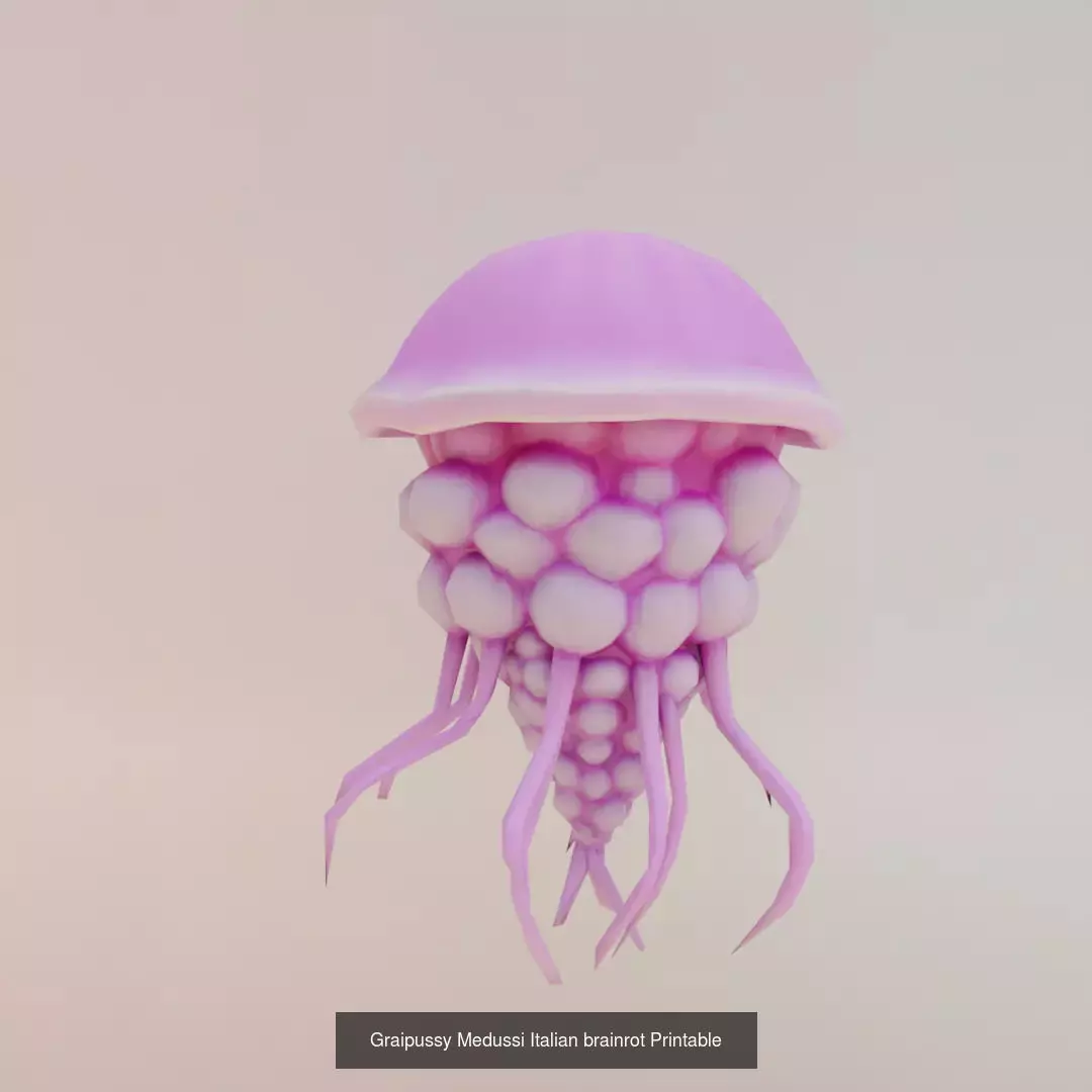 Italian brainrot Characters Printable v5 3D Model Collection_3