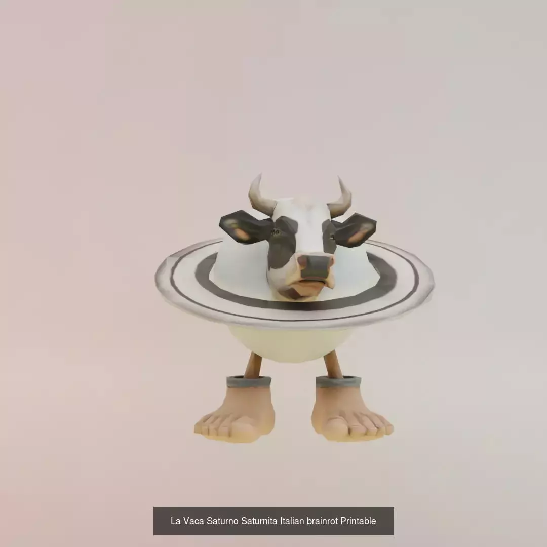 Italian brainrot Characters Printable v5 3D Model Collection_6