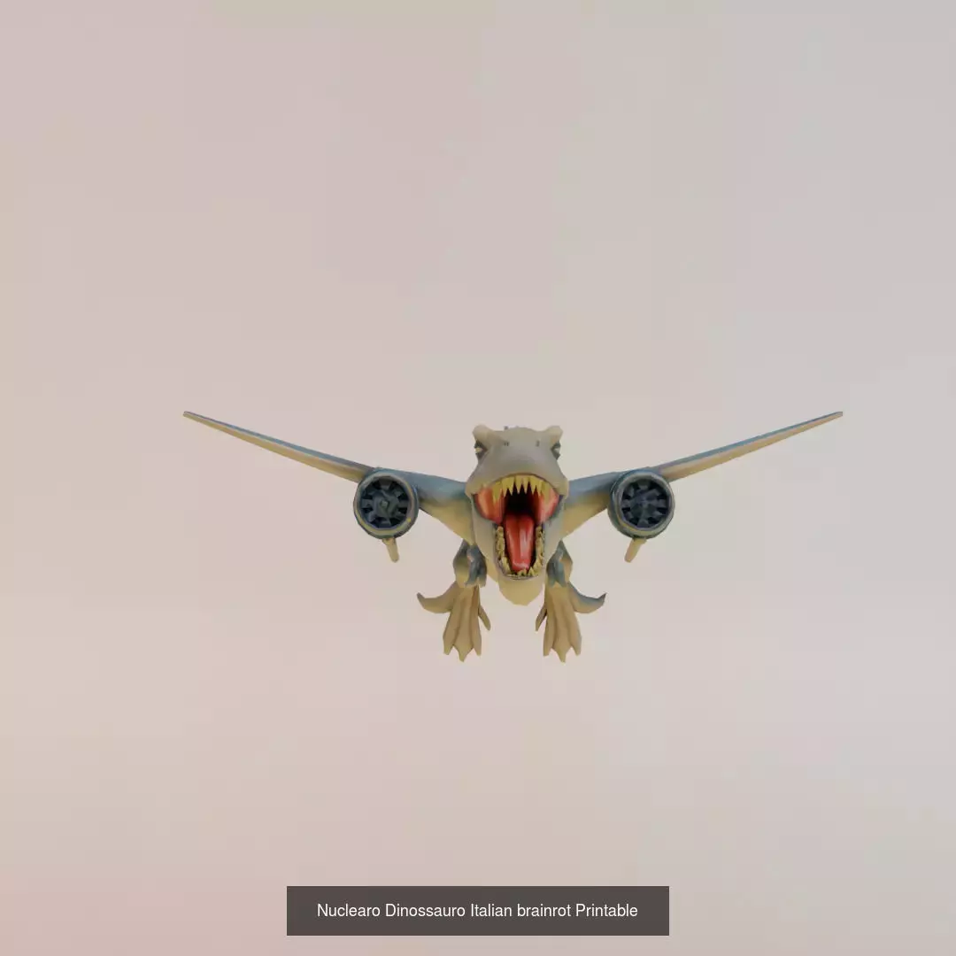 Italian brainrot Characters Printable v6 3D Model Collection_3