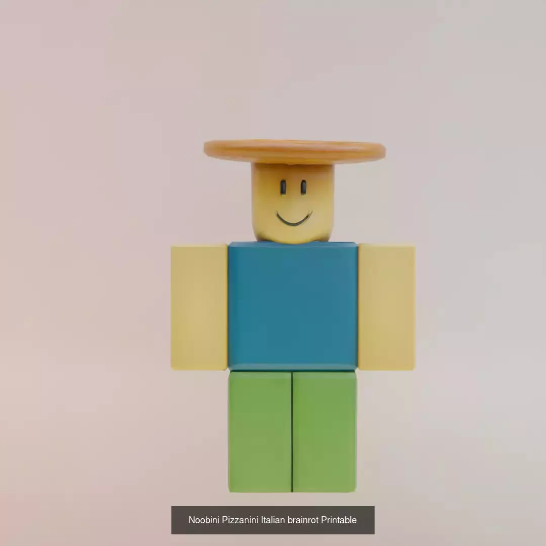 Italian brainrot Characters Printable v6 3D Model Collection_2