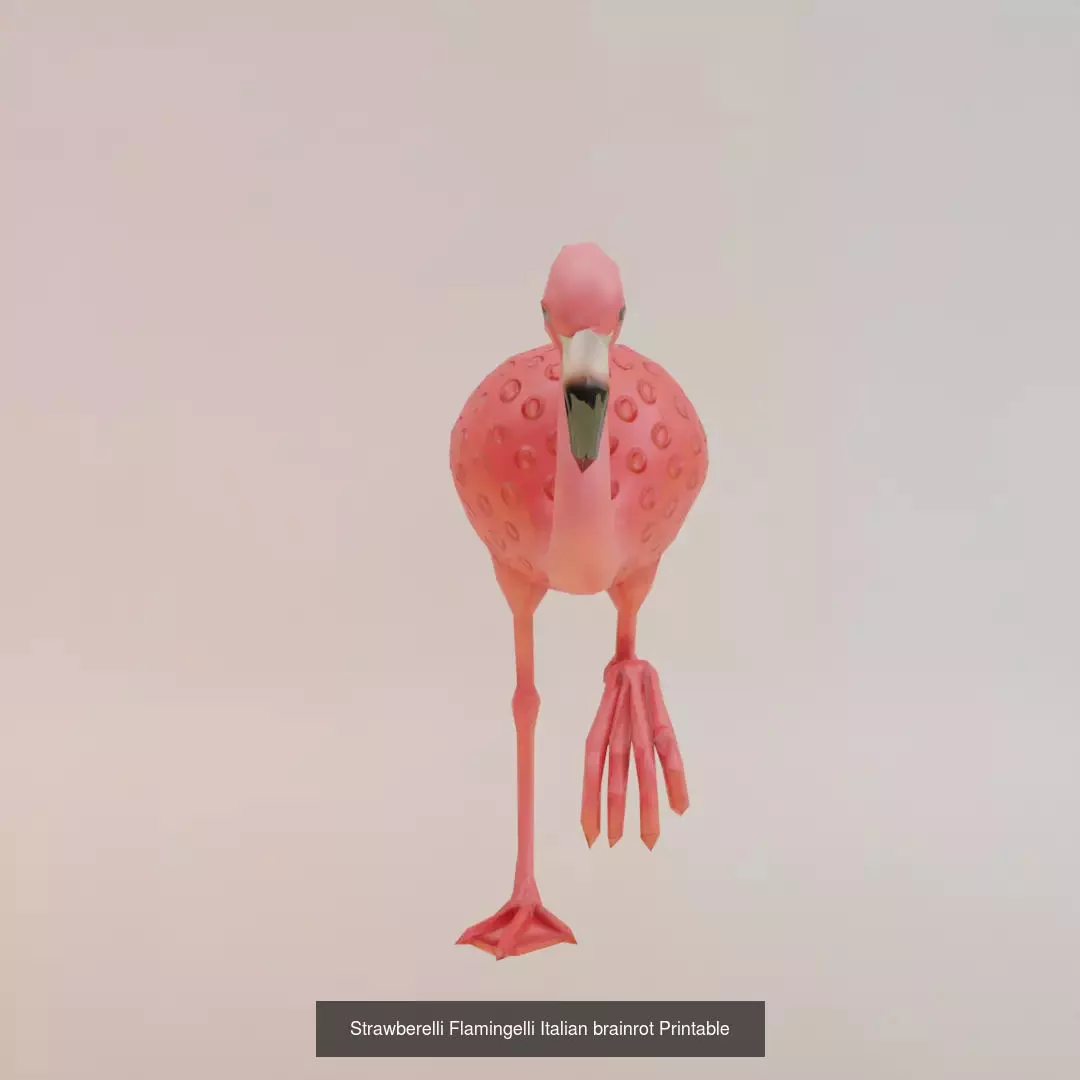 Italian brainrot Characters Printable v6 3D Model Collection_10