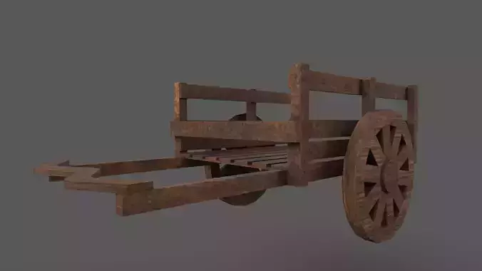Wooden Cart