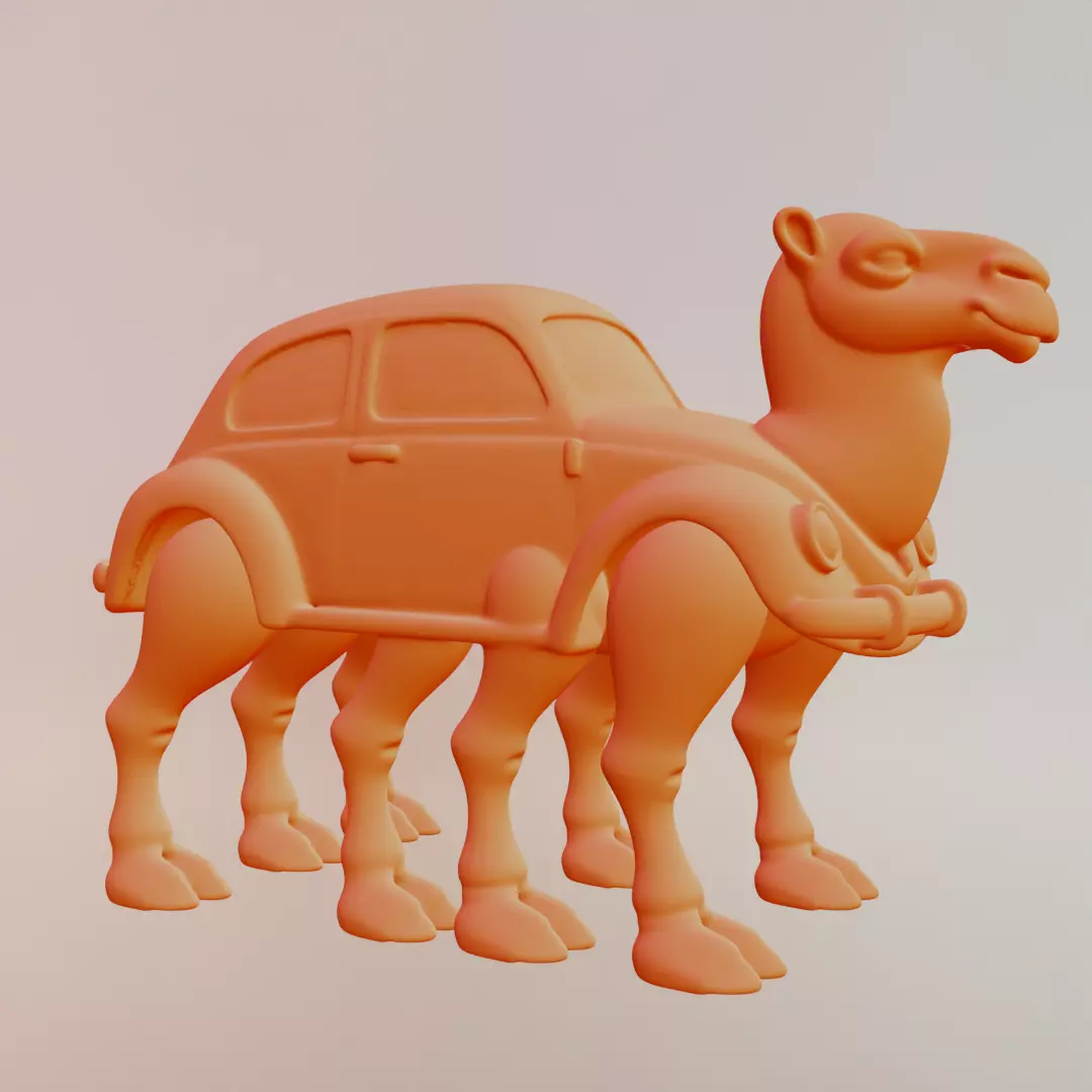 Tracotucotulu Delapeladustuz Italian brainrot Printable 3D print model_11