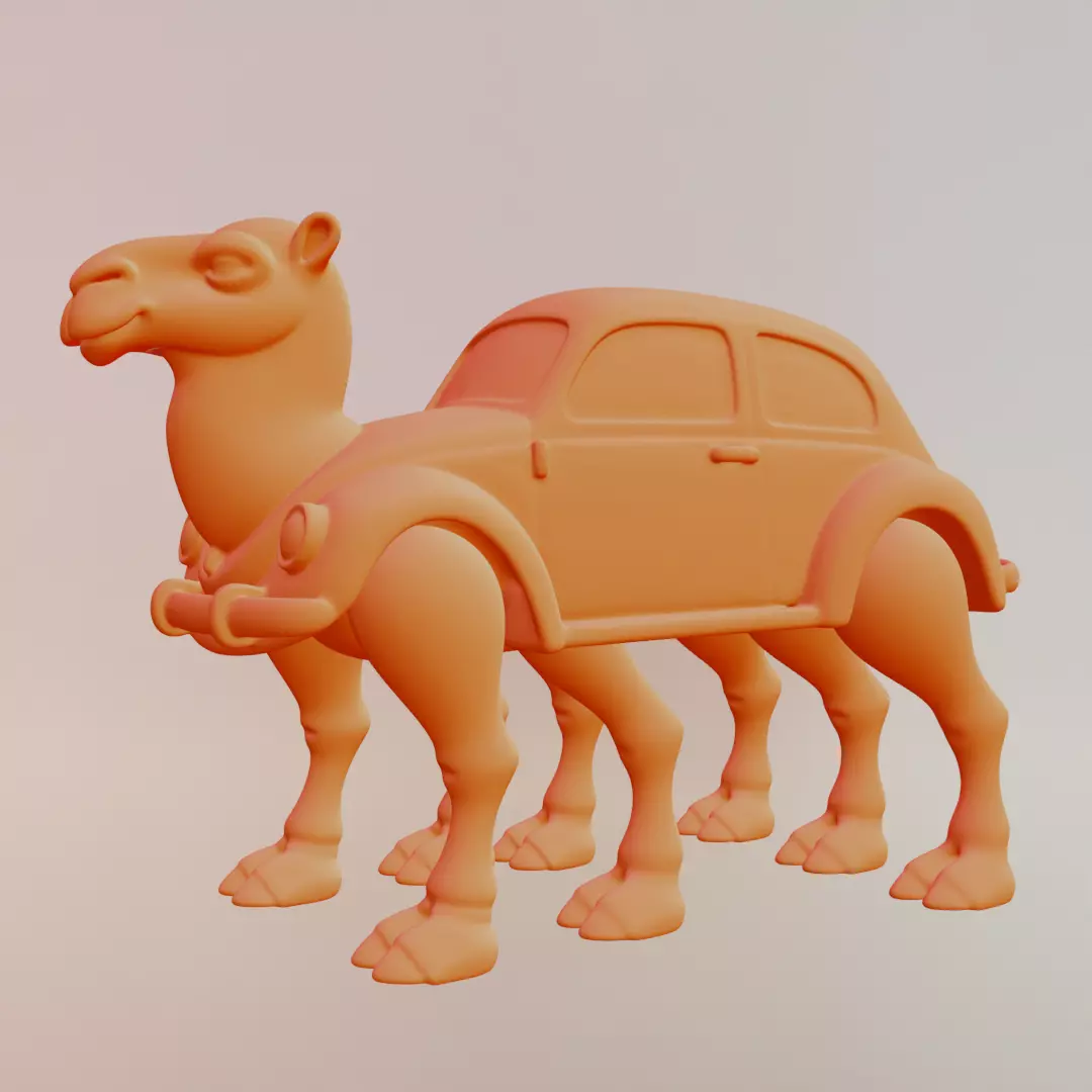 Tracotucotulu Delapeladustuz Italian brainrot Printable 3D print model_3