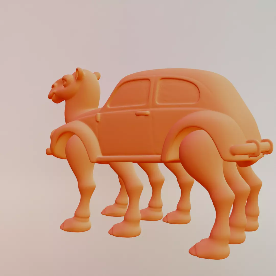 Tracotucotulu Delapeladustuz Italian brainrot Printable 3D print model_5