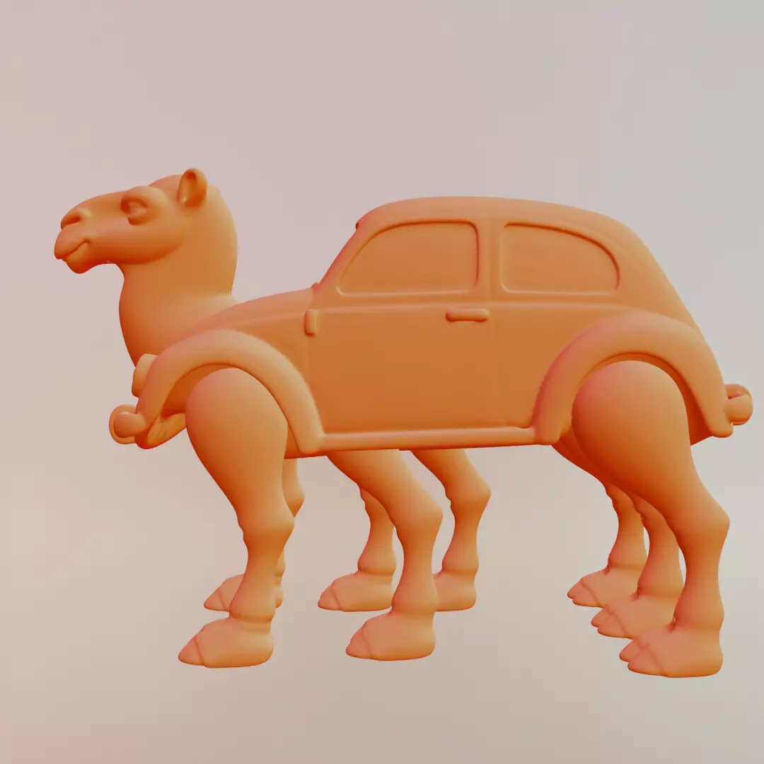 Tracotucotulu Delapeladustuz Italian brainrot Printable 3D print model_4