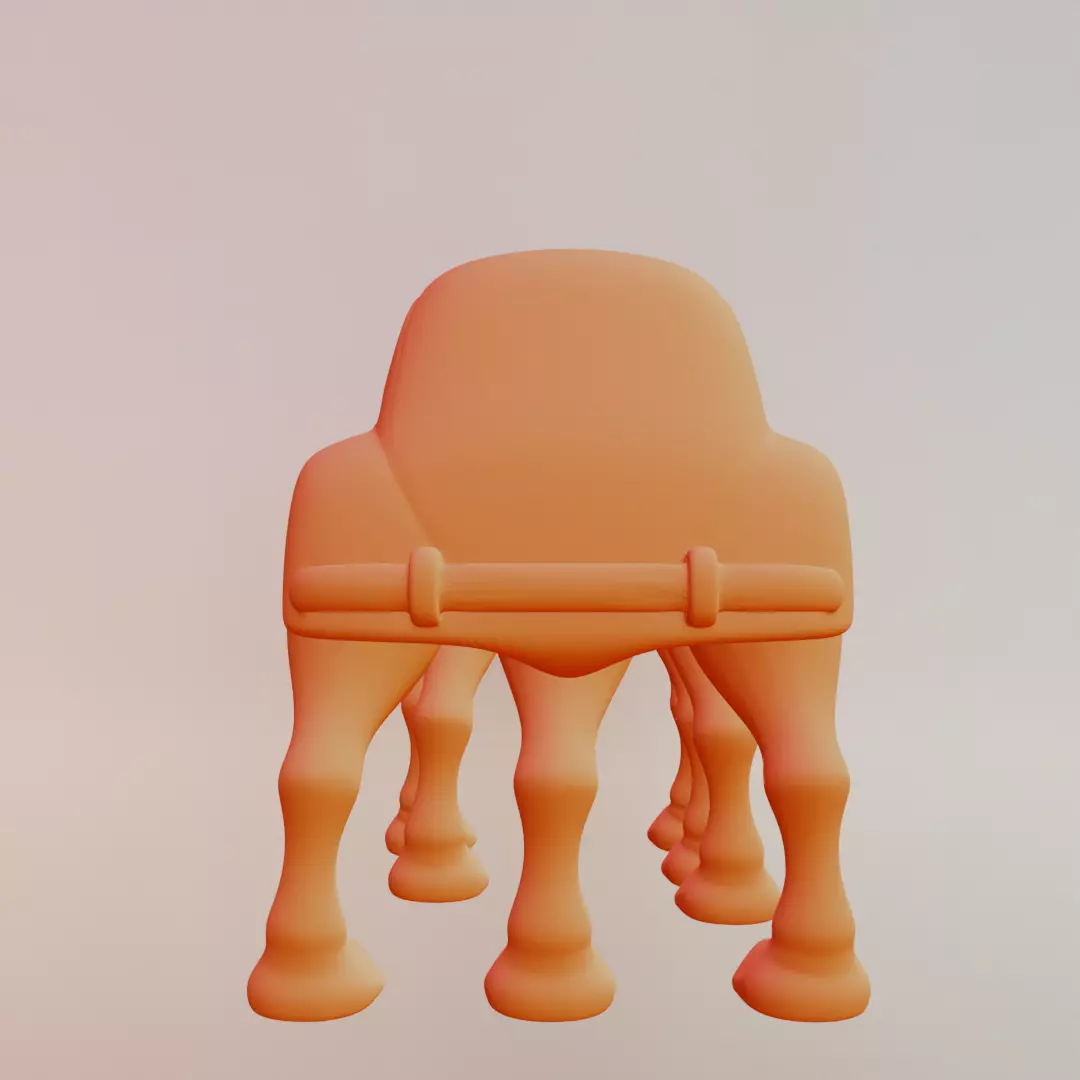 Tracotucotulu Delapeladustuz Italian brainrot Printable 3D print model_7