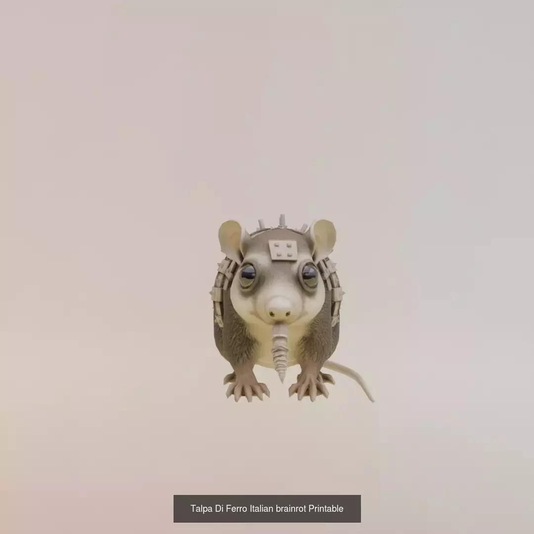 Italian brainrot Characters Printable v7 3D Model Collection_2