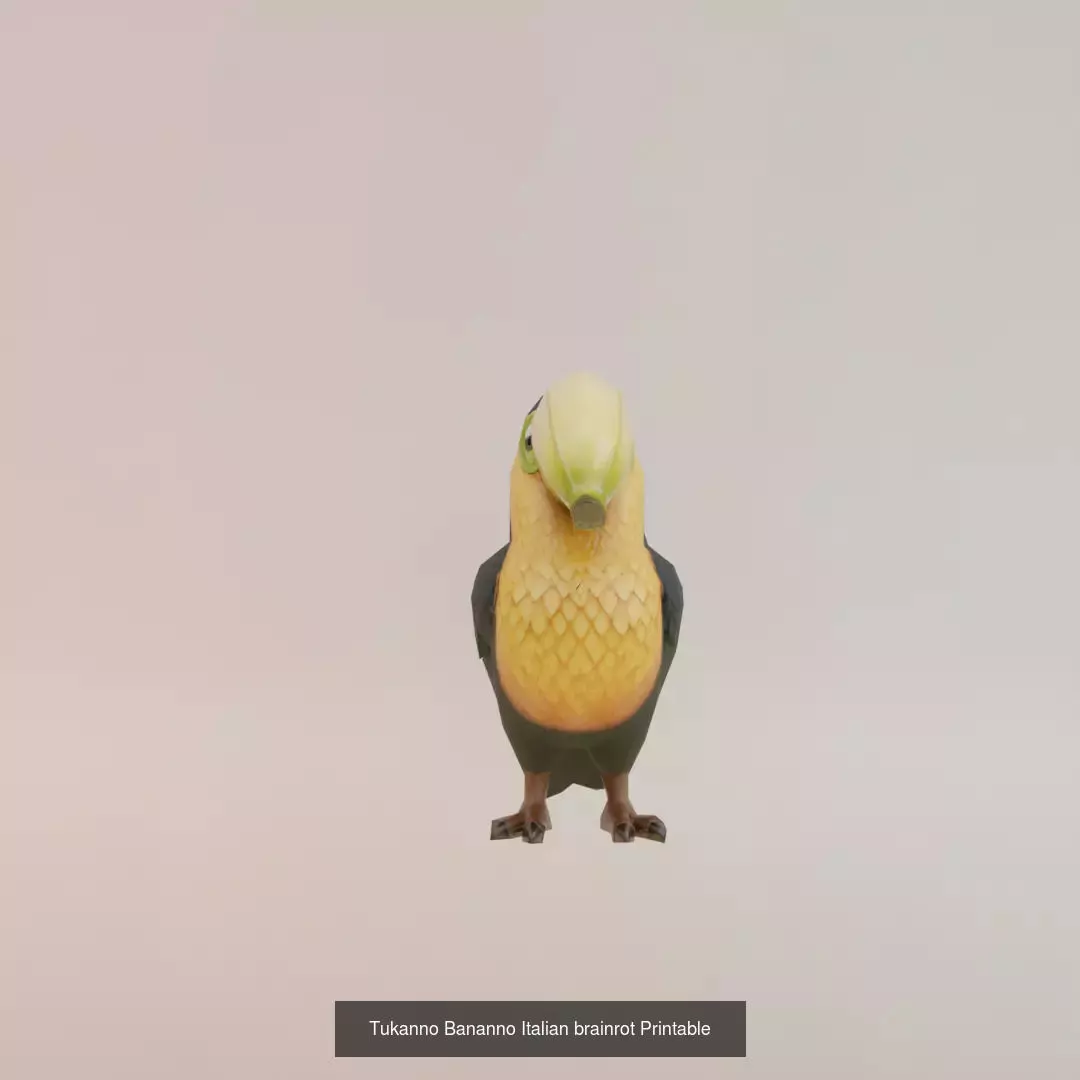 Italian brainrot Characters Printable v7 3D Model Collection_8