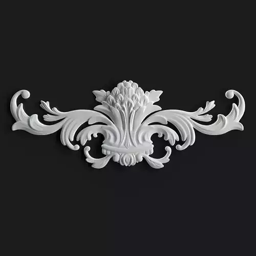 Large Decorative Element for Classic Style Furniture