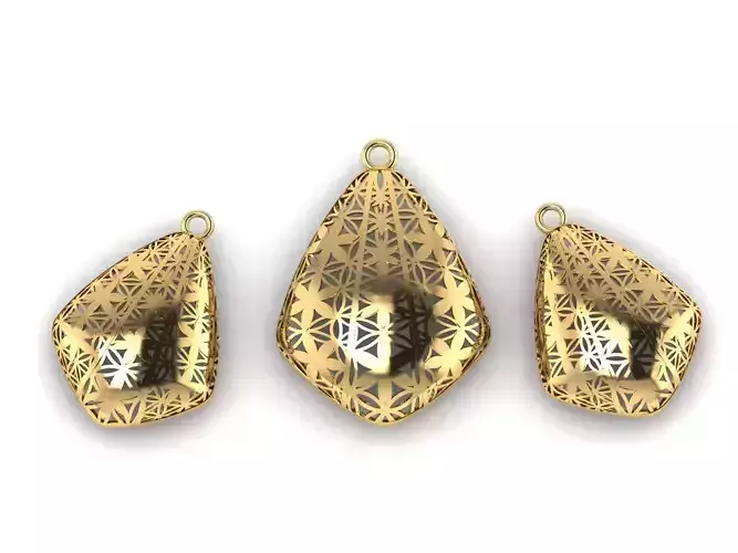 Necklace and earrings set