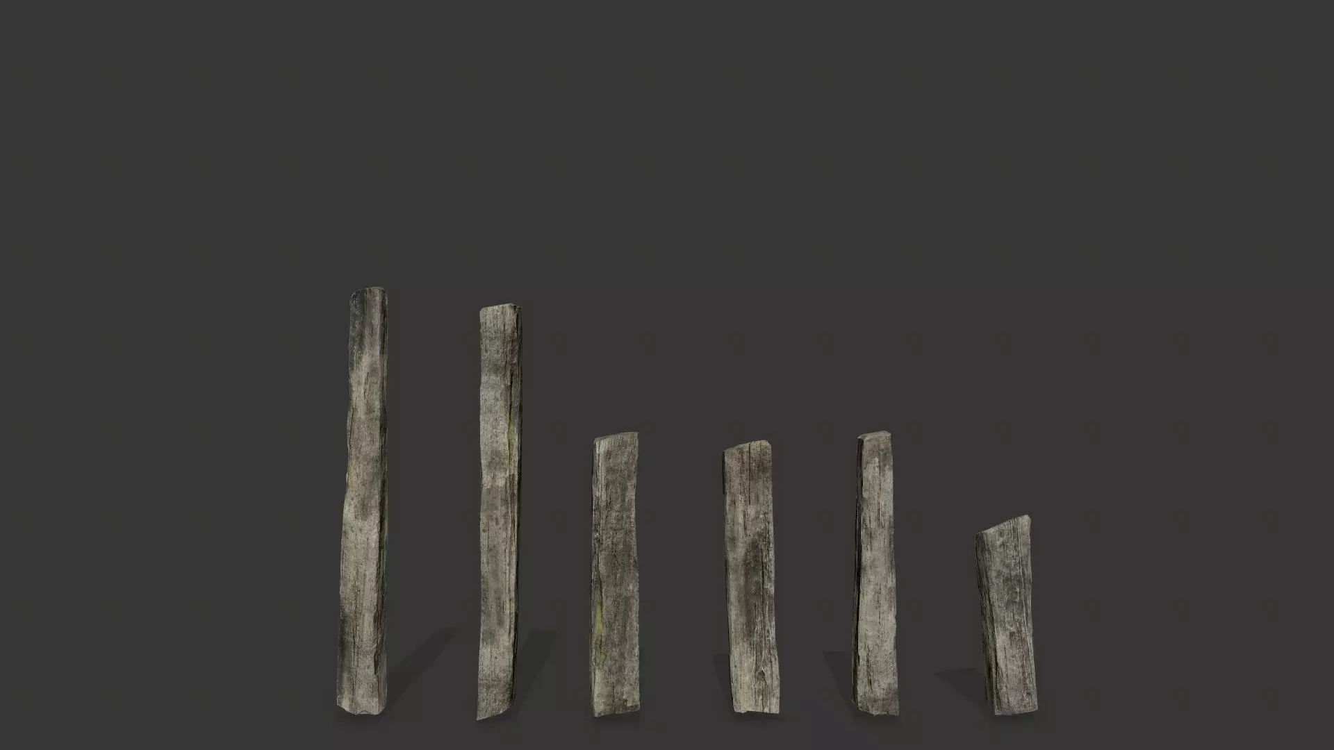 old woods Low-poly 3D model_4