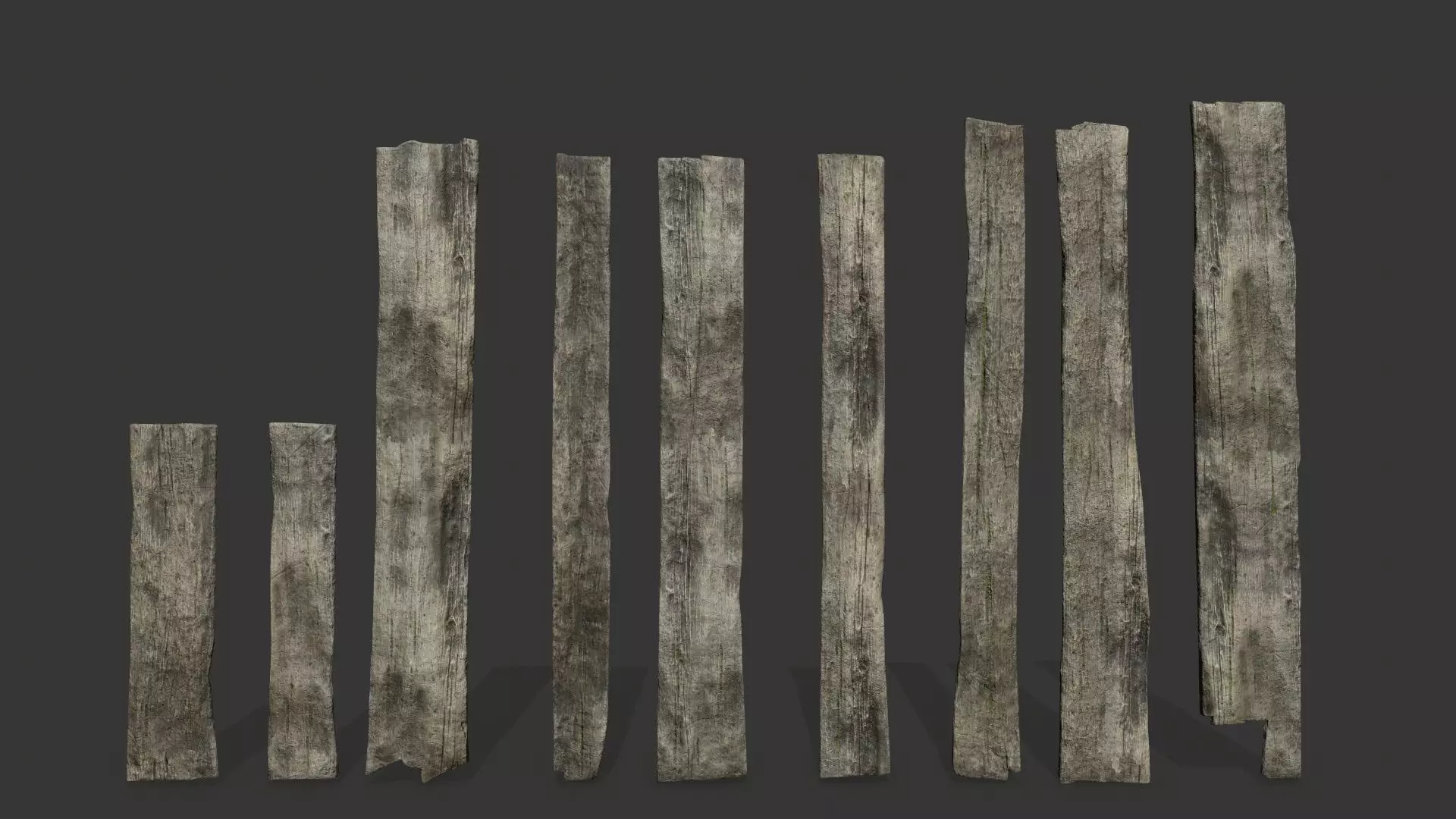 old woods Low-poly 3D model_13