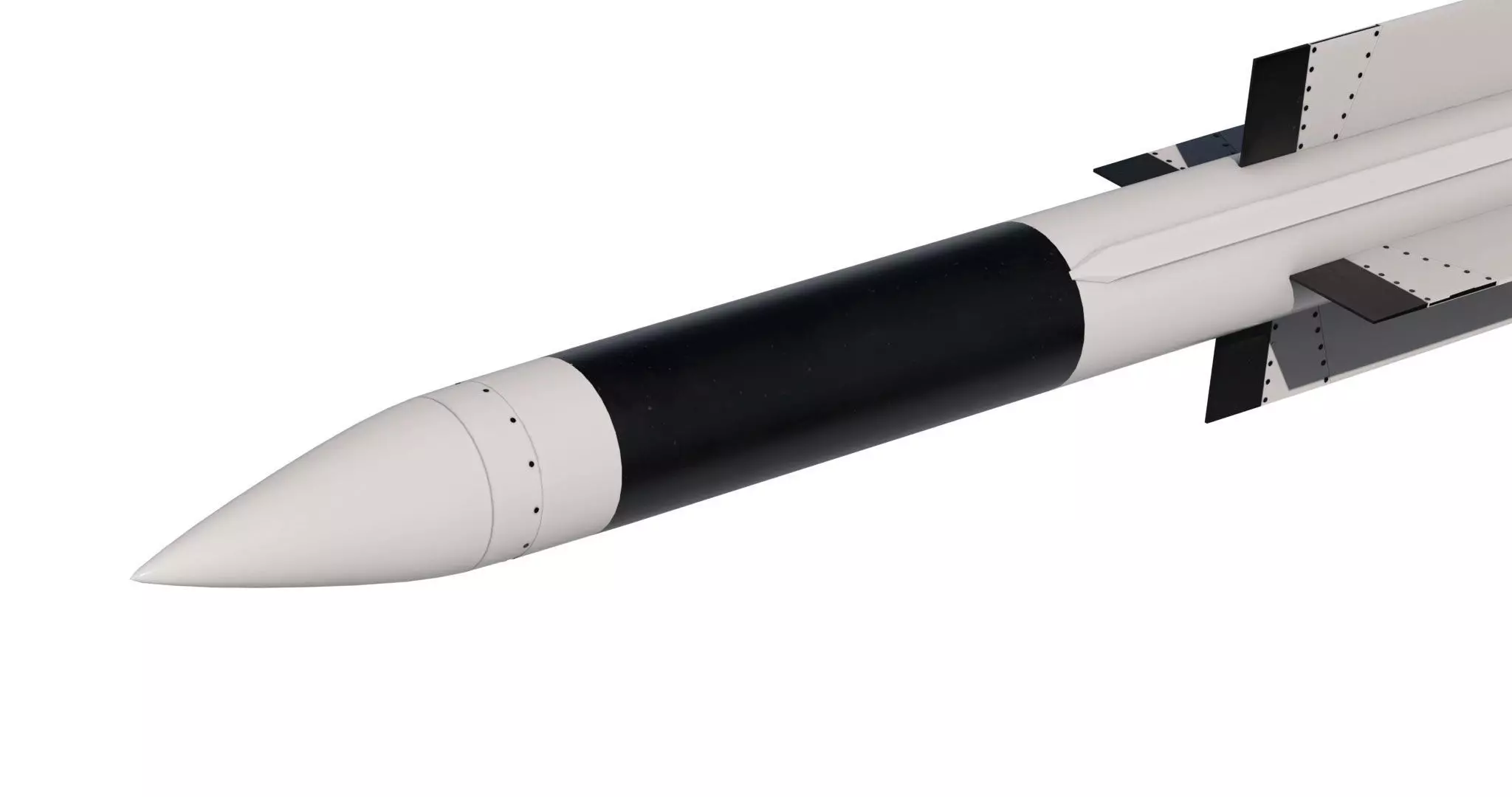 Aster 30 anti-aircraft missiles 3D model_4