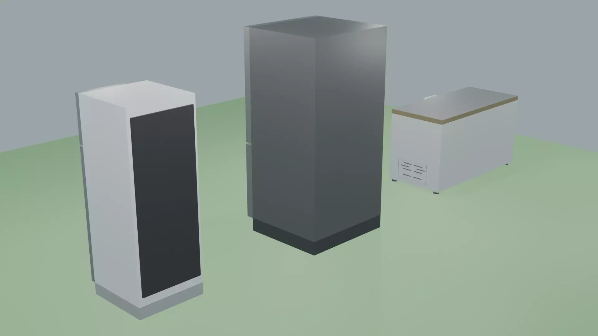 Refrigerators  Free 3D model_2