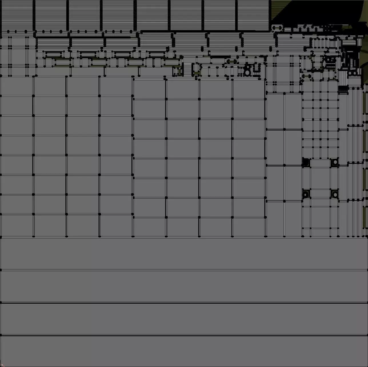 Sylver A-50 vertical launching system VLS 3D model_11