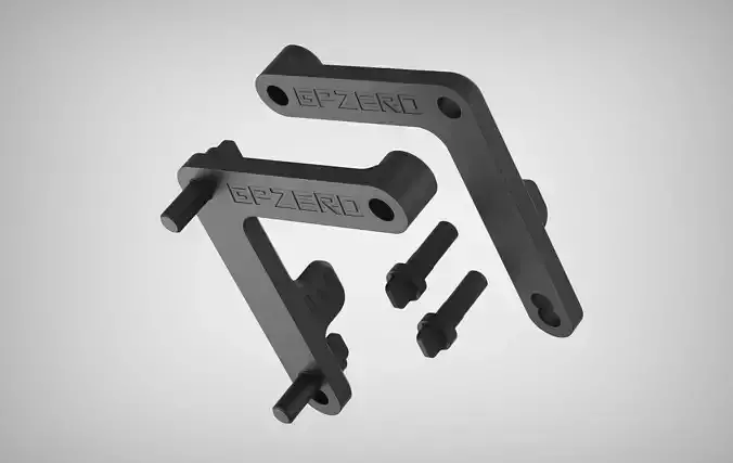 EZ-CALIPER Fast Wheel Change Relocating Bracket