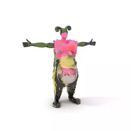 Pink Peony model pack Low-poly 3D model