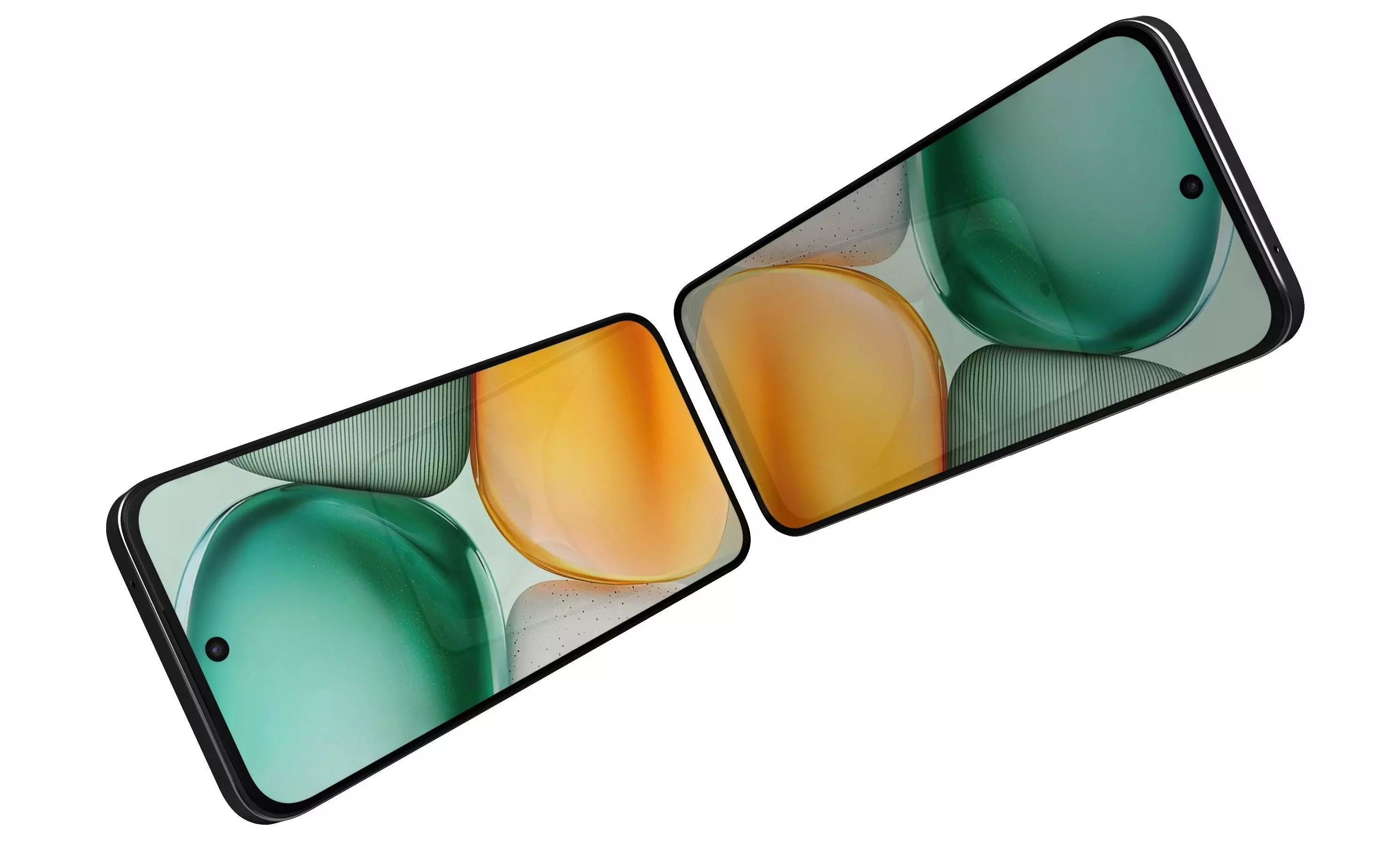 Honor X7c Black 3D model_5