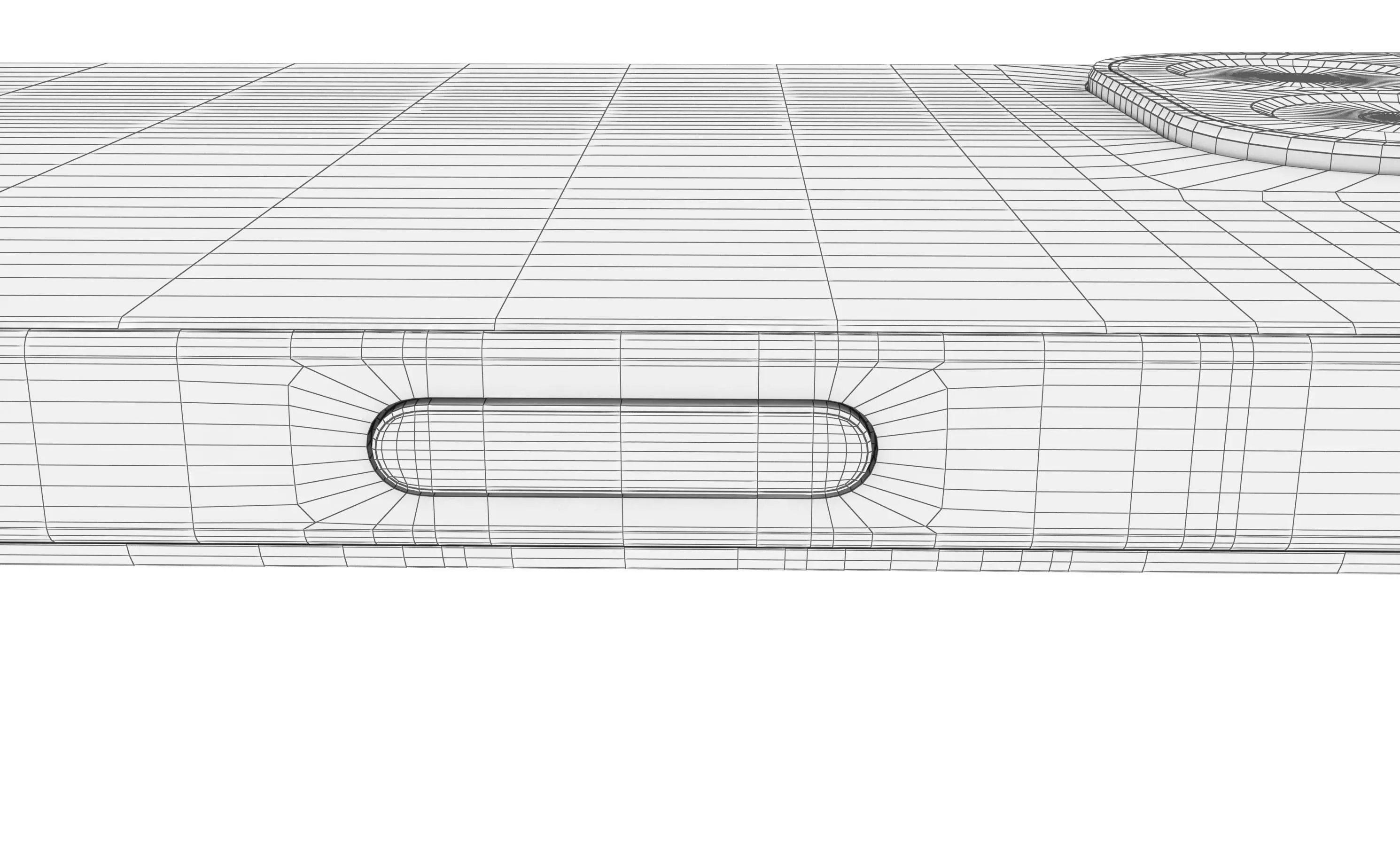 Honor X7c Black 3D model_23