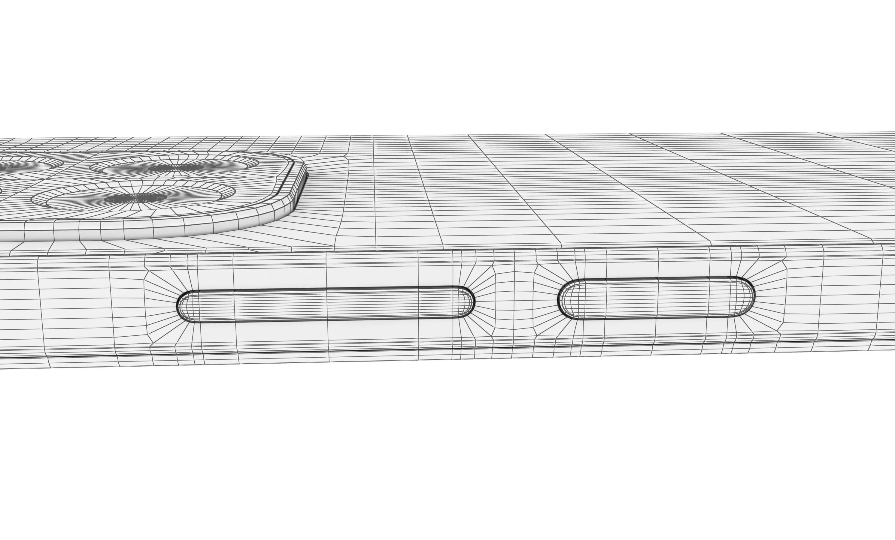 Honor X7c Black 3D model_25