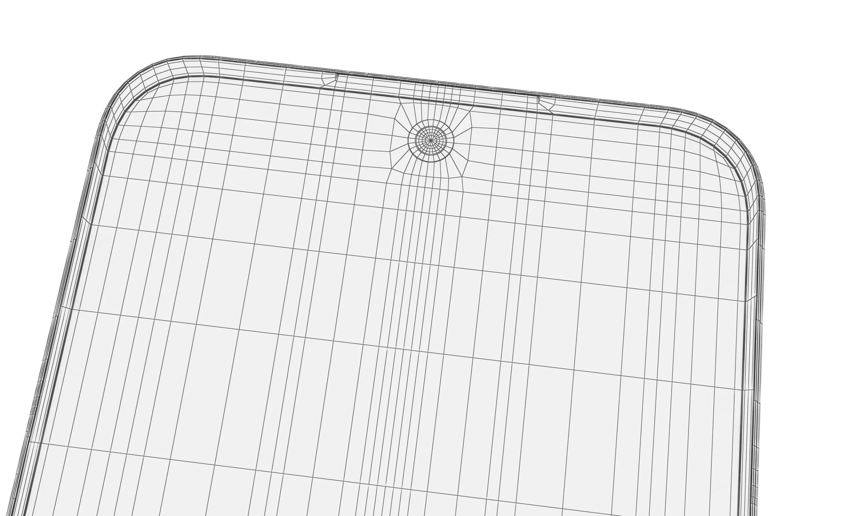 Honor X7c Black 3D model_21