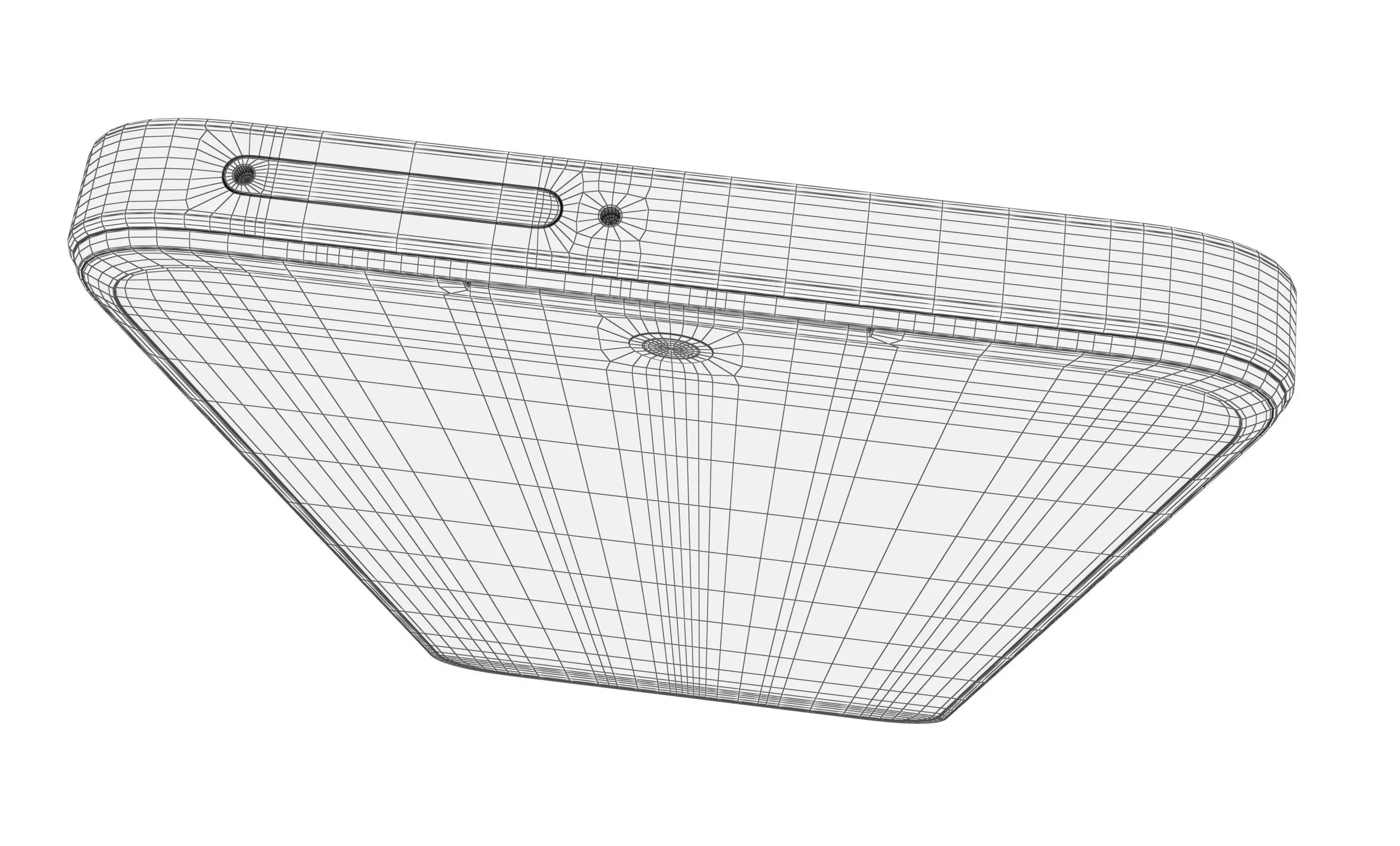 Honor X7c Black 3D model_16