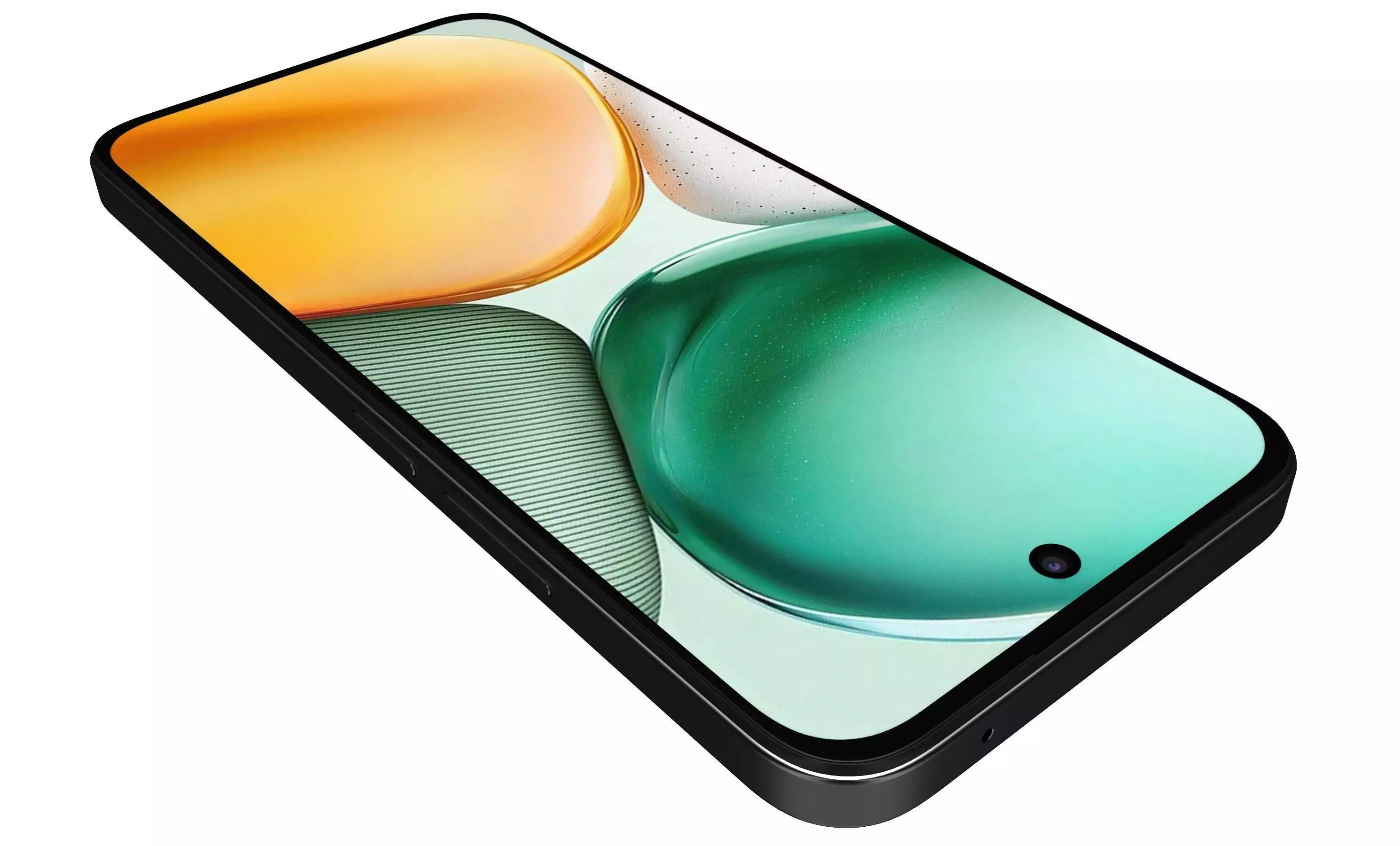 Honor X7c Black 3D model_10