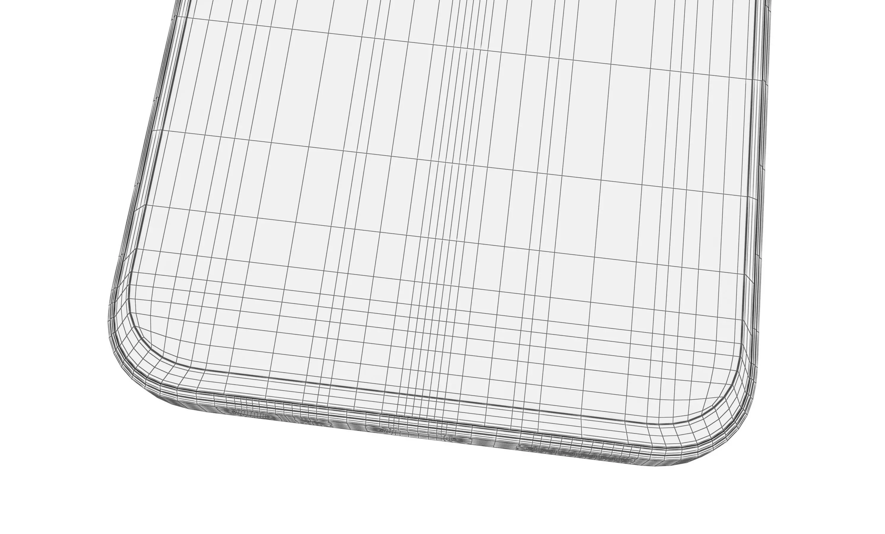 Honor X7c Black 3D model_20